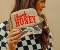 “howdy honey” trucker hat. RTS