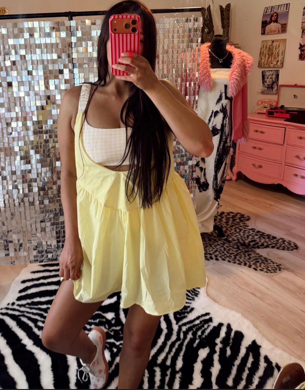 “gingham dreams” double layered play dress. PRE-ORDER. Ships May 30th-June 30th!