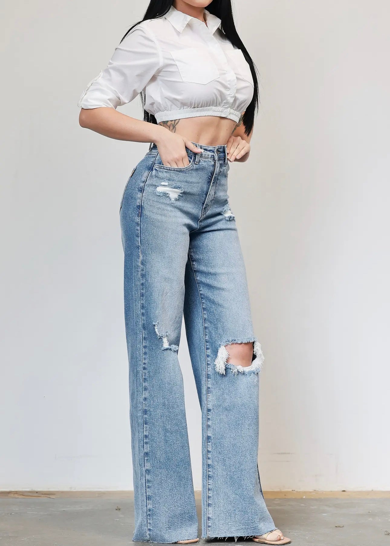 “90’s baby” jeans