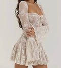 “Alena” Lace Mini Dress. RTS