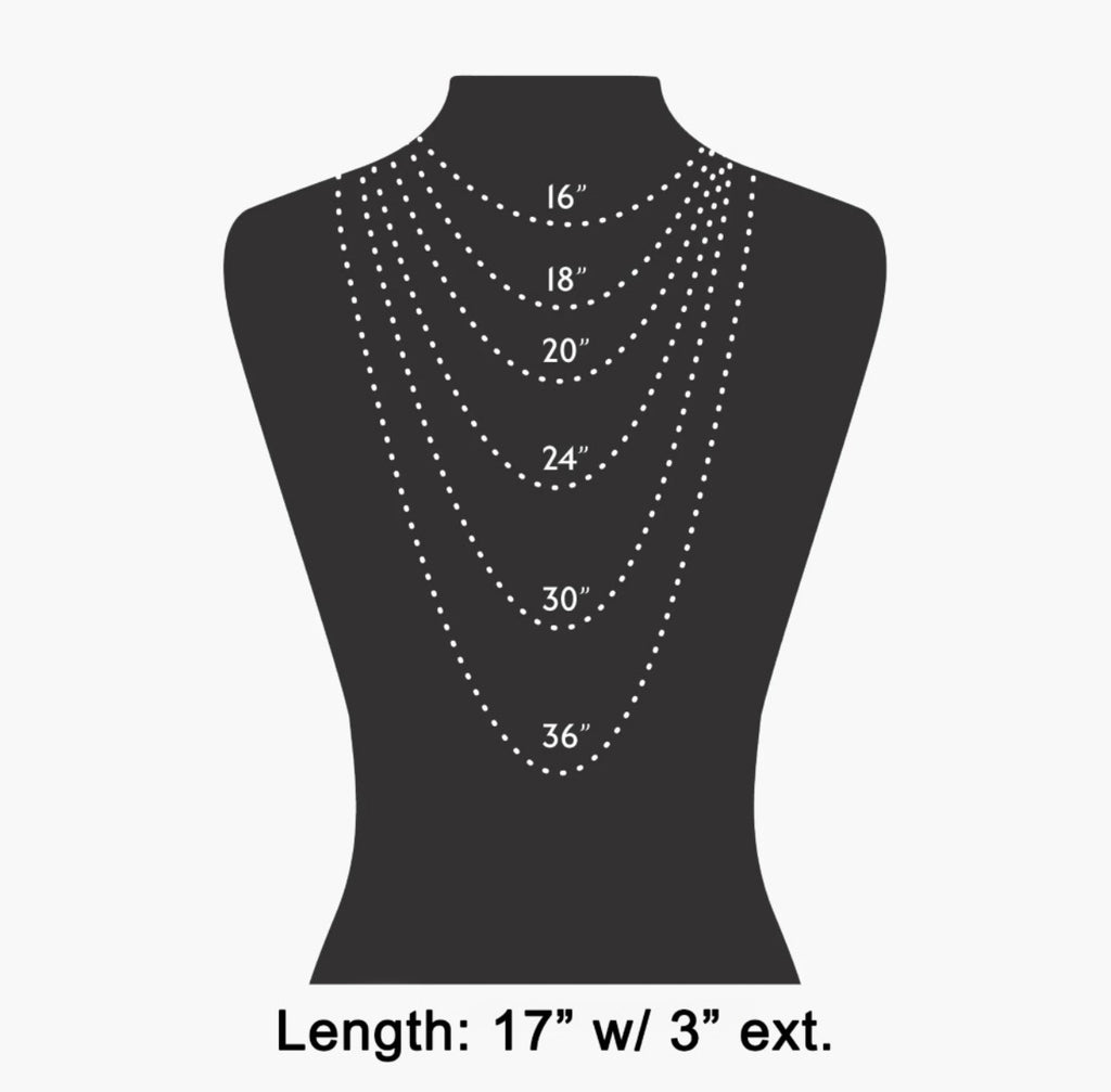 Triple layered chain pave cross pendant necklace
