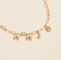 Wwjd | 18K Gold Cubic Zirconia Pendant Necklace