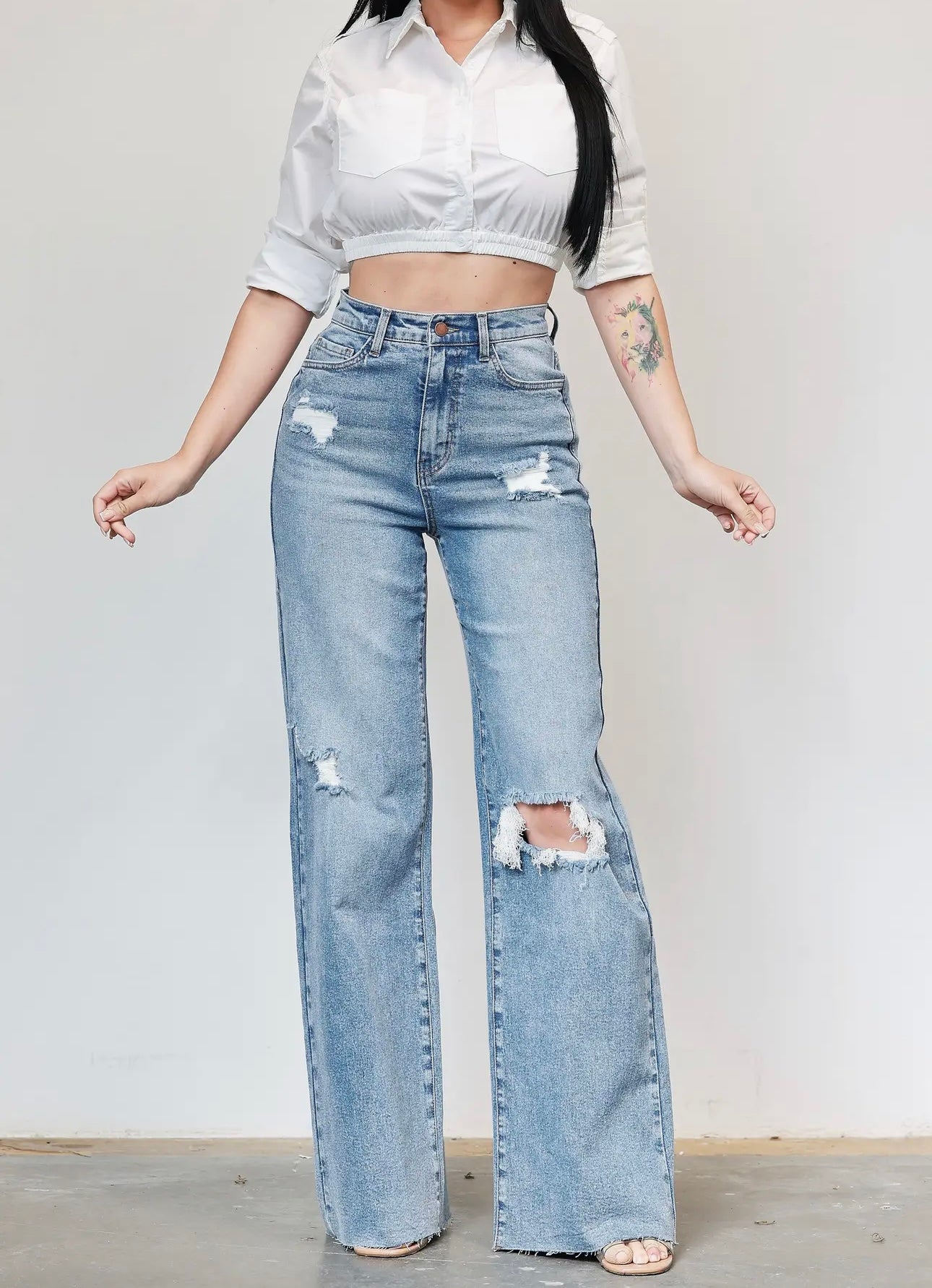“90’s baby” jeans